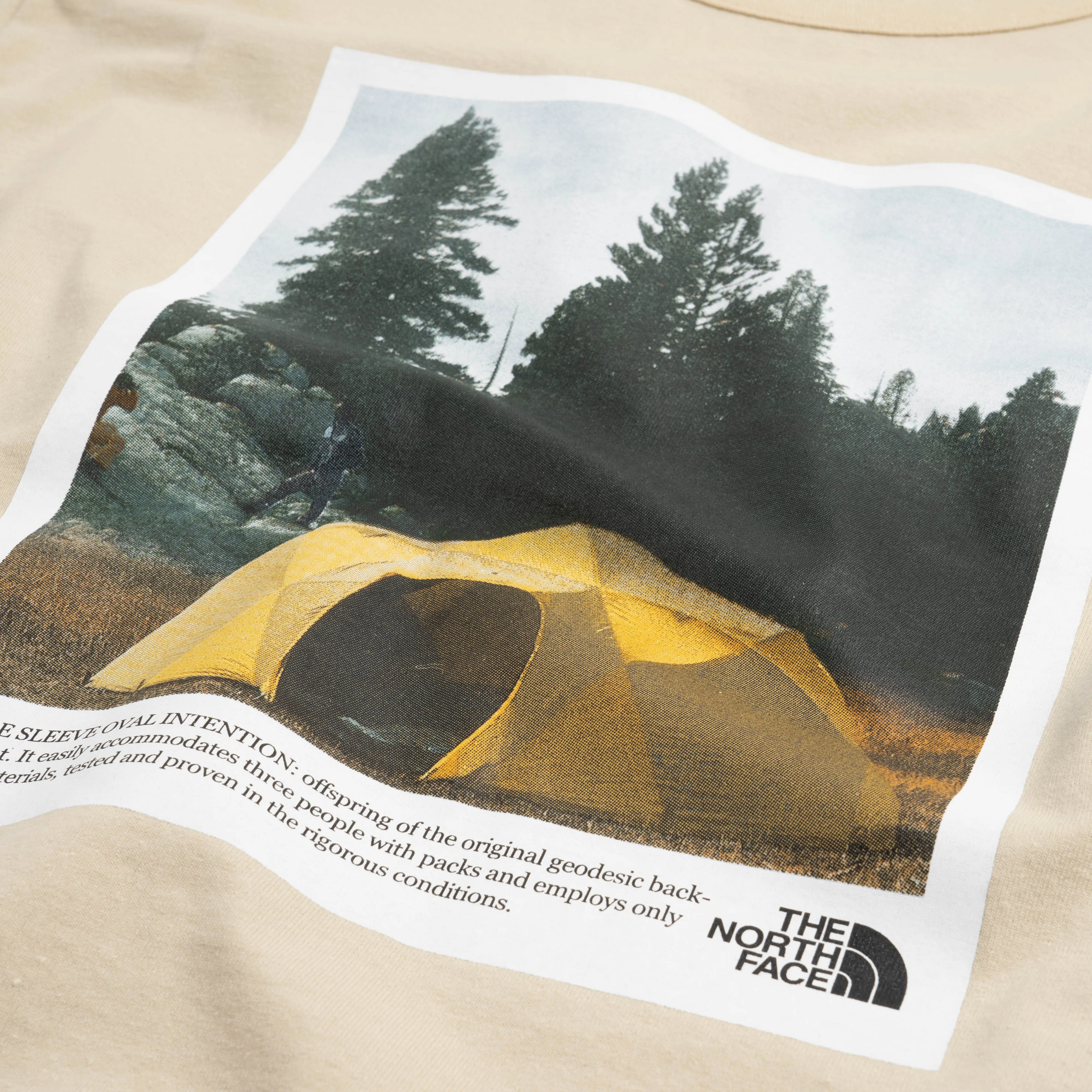 S/S 1966 Ringer Tee NF0A811B Gravel