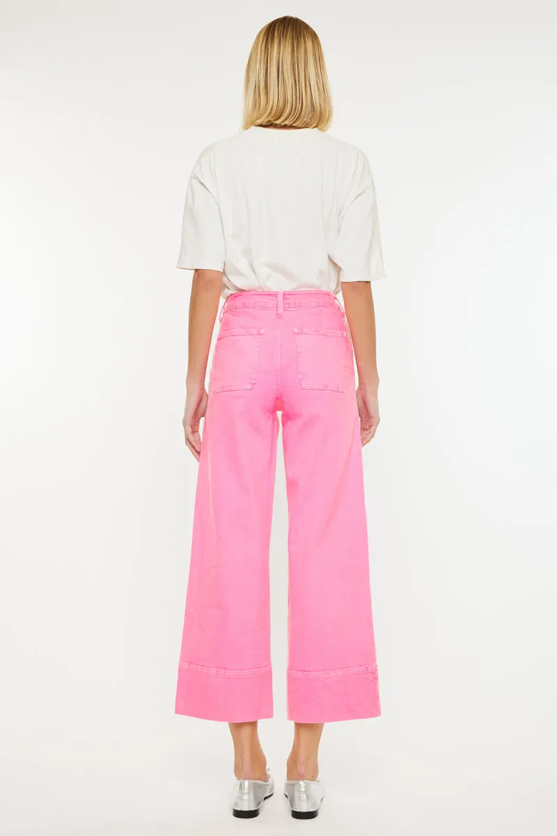Stacy High Rise Wide Leg Jeans
