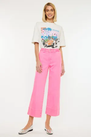 Stacy High Rise Wide Leg Jeans