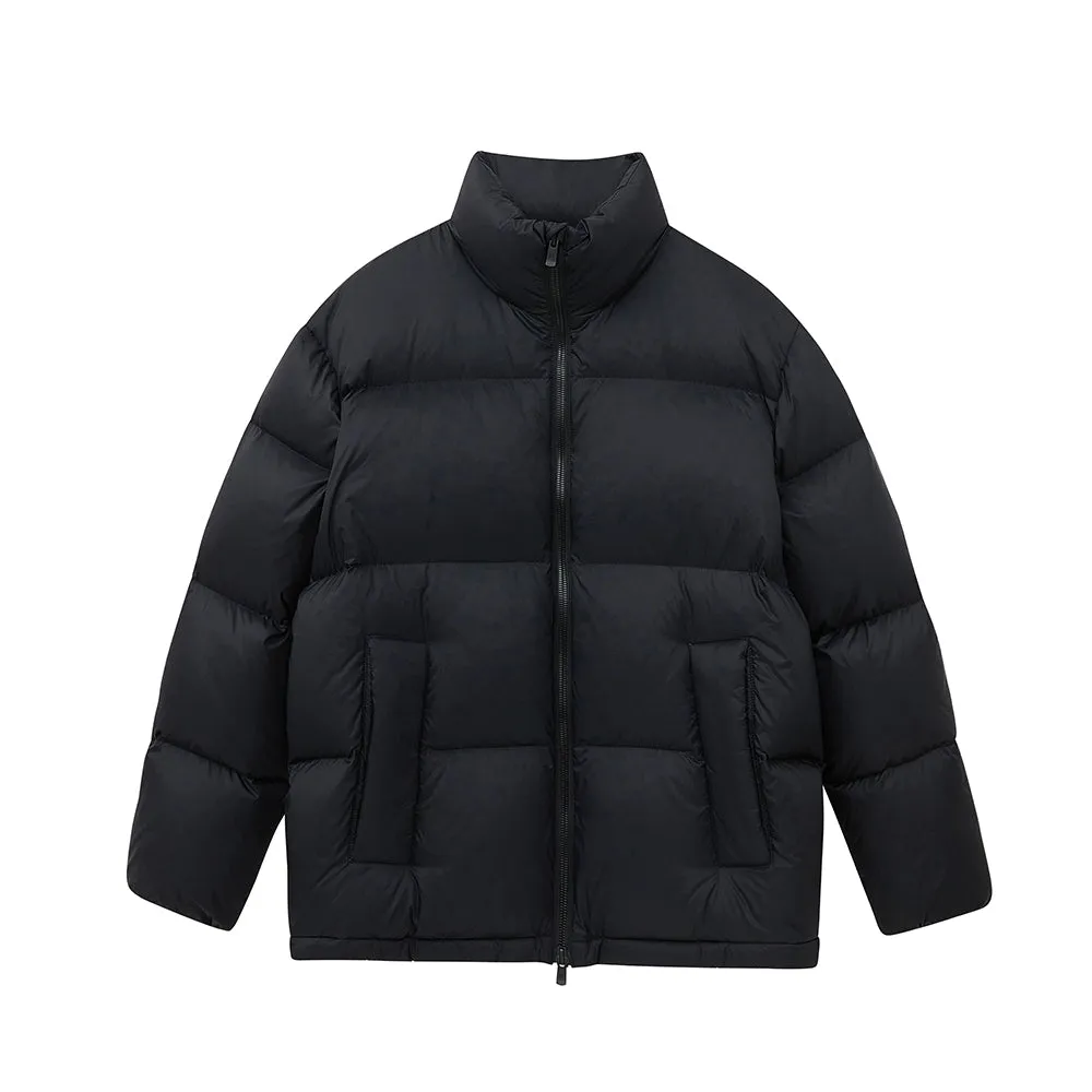 Stand-Up Collar Puffer Jacket