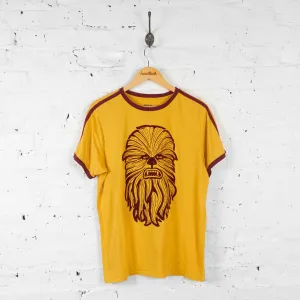 Star Wars Chewbacca Ringer T Shirt - Yellow - XL