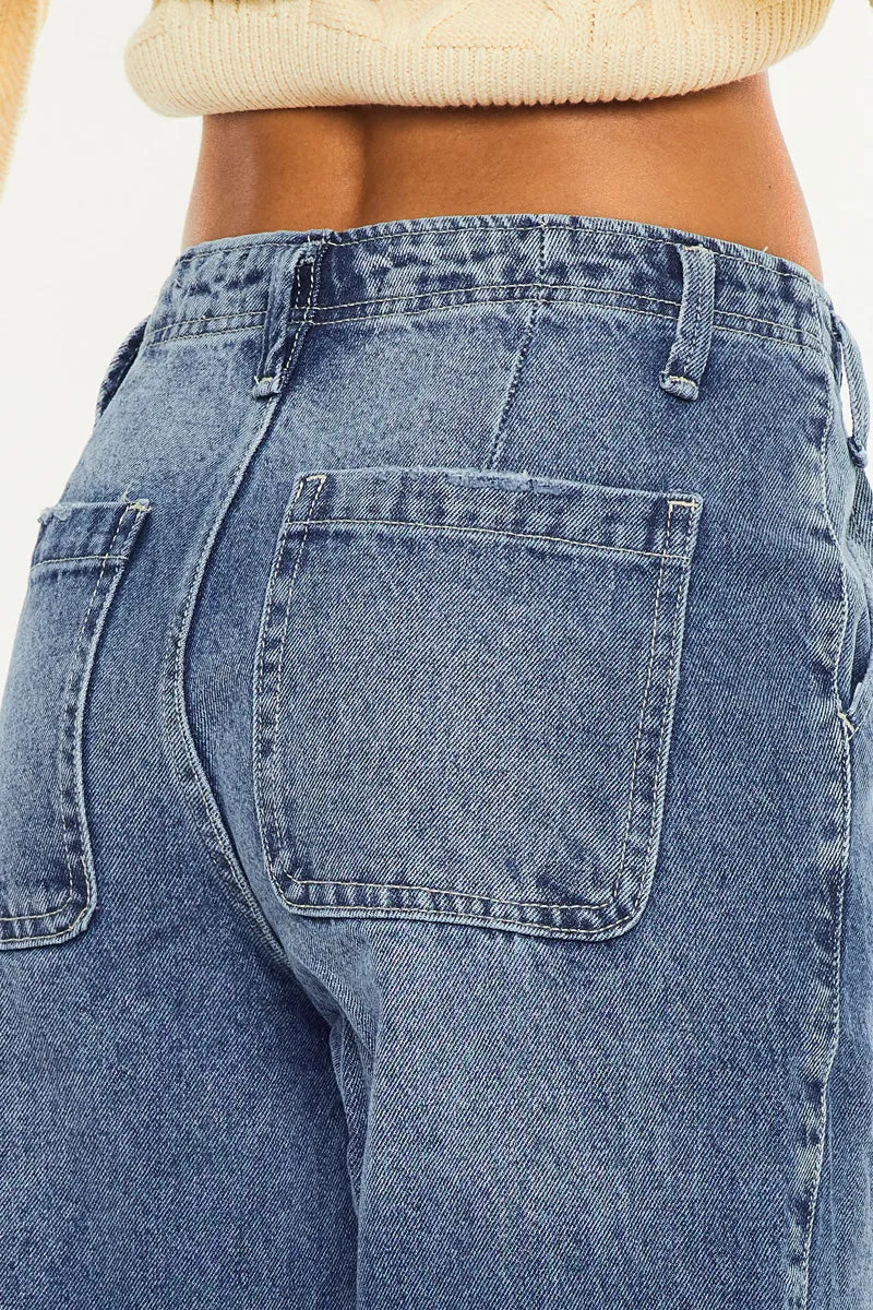 Sterling High Rise 90's Wide Leg Jeans