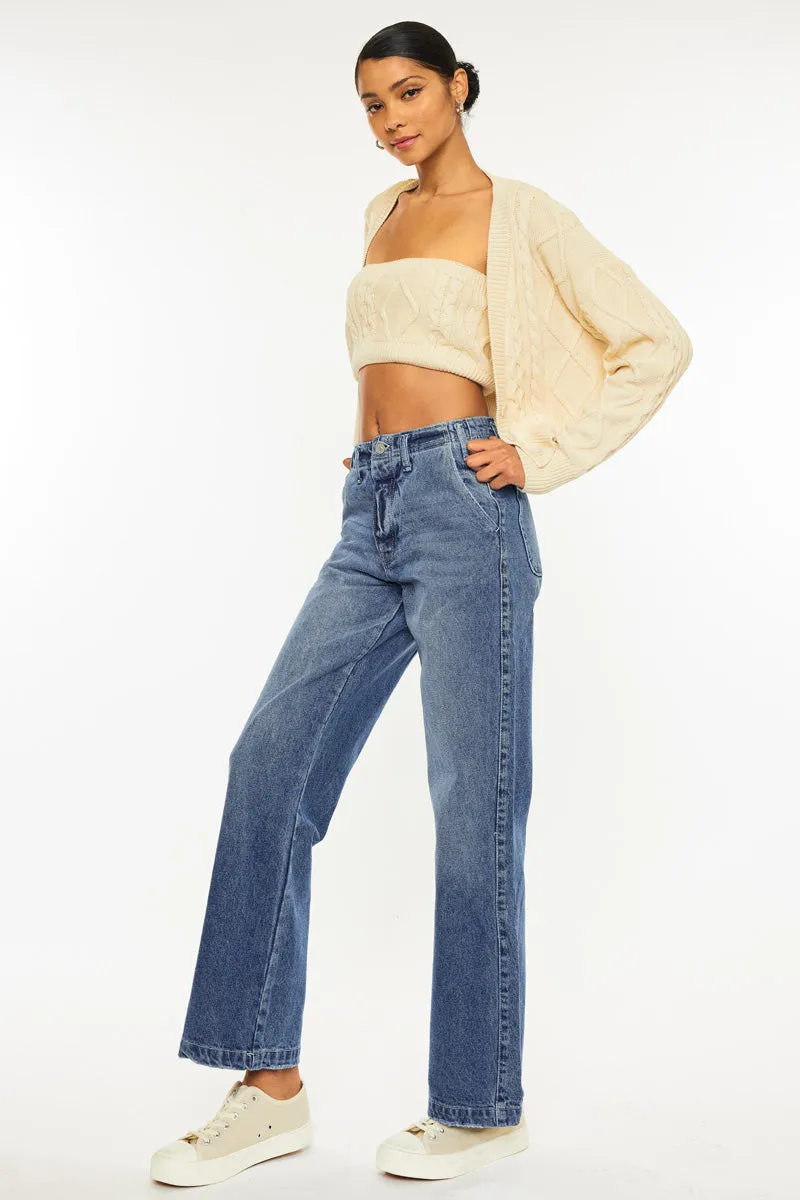 Sterling High Rise 90's Wide Leg Jeans