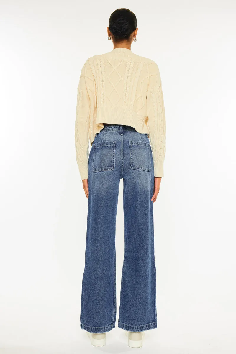 Sterling High Rise 90's Wide Leg Jeans