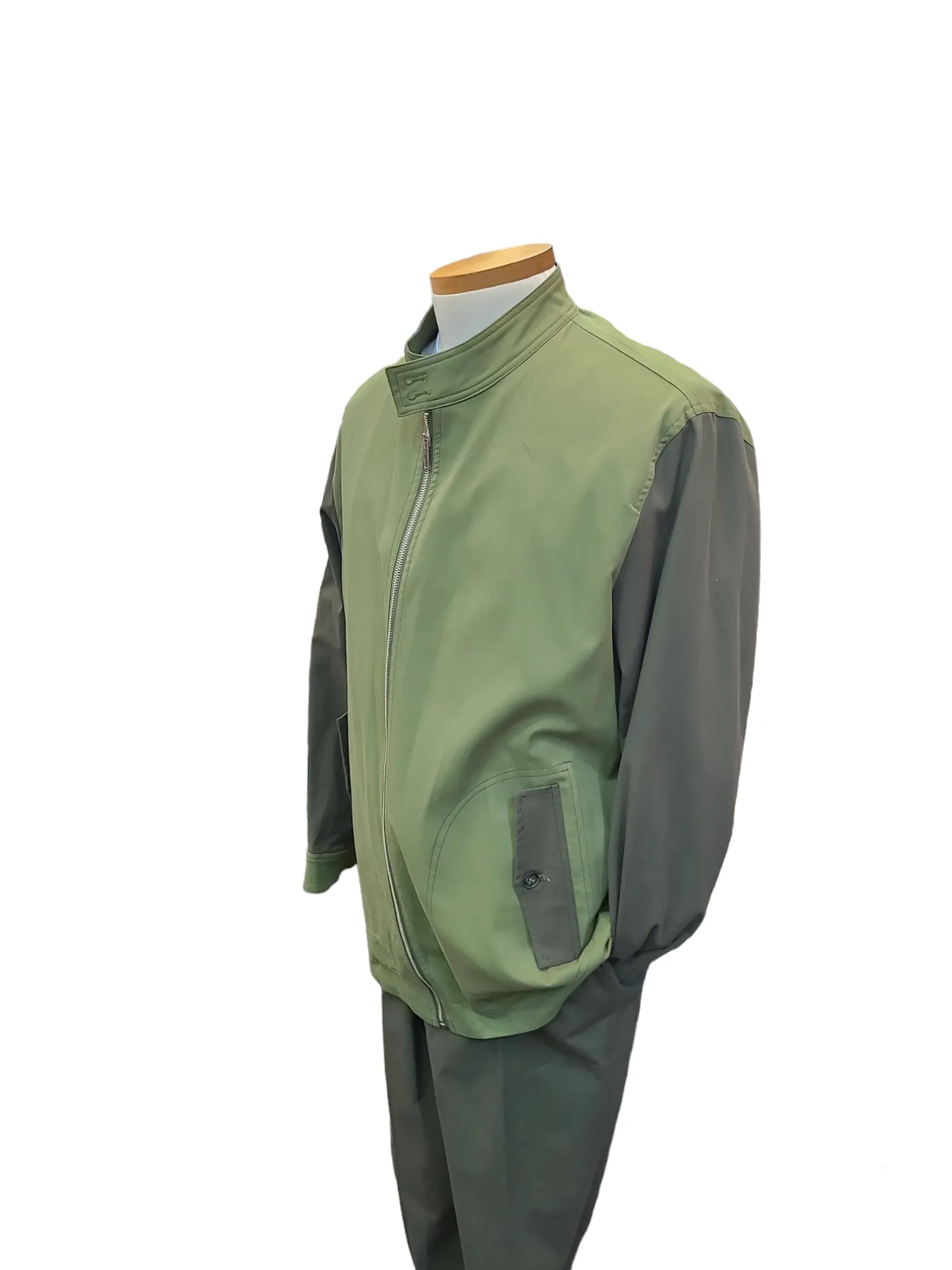 Steven Land Banded Collar Suit