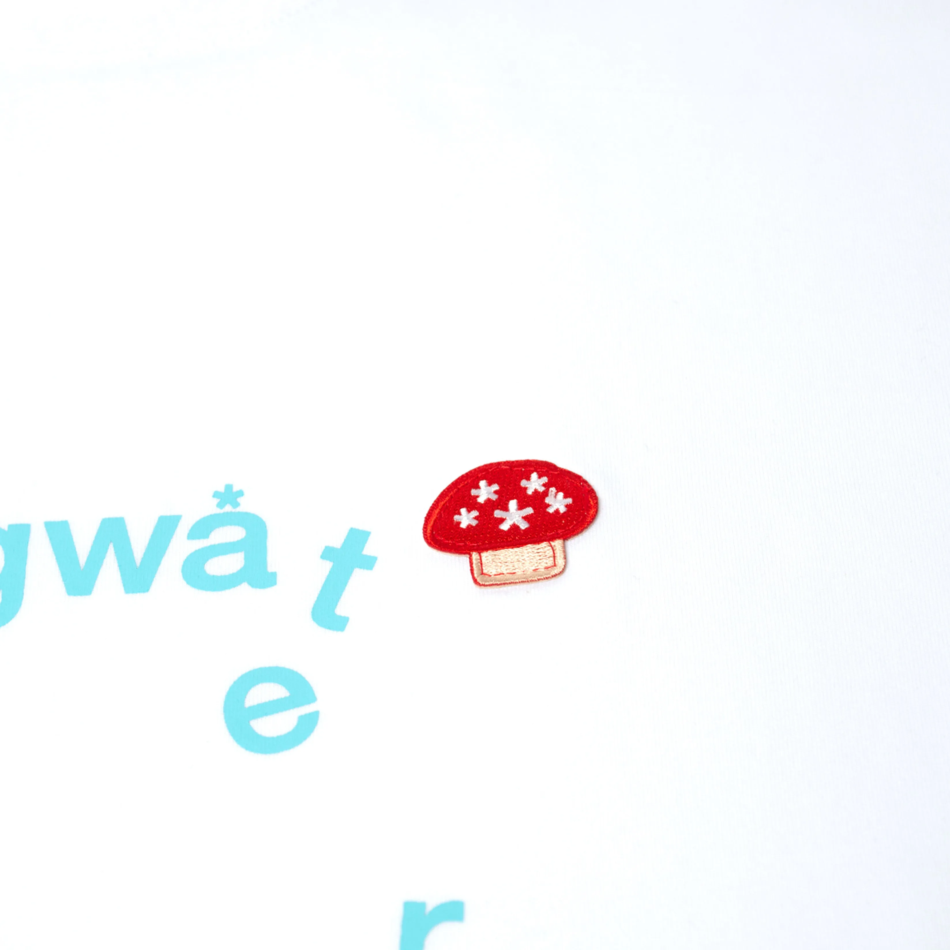Stingwater Melting Logo with Aga Patch T-Shirt White