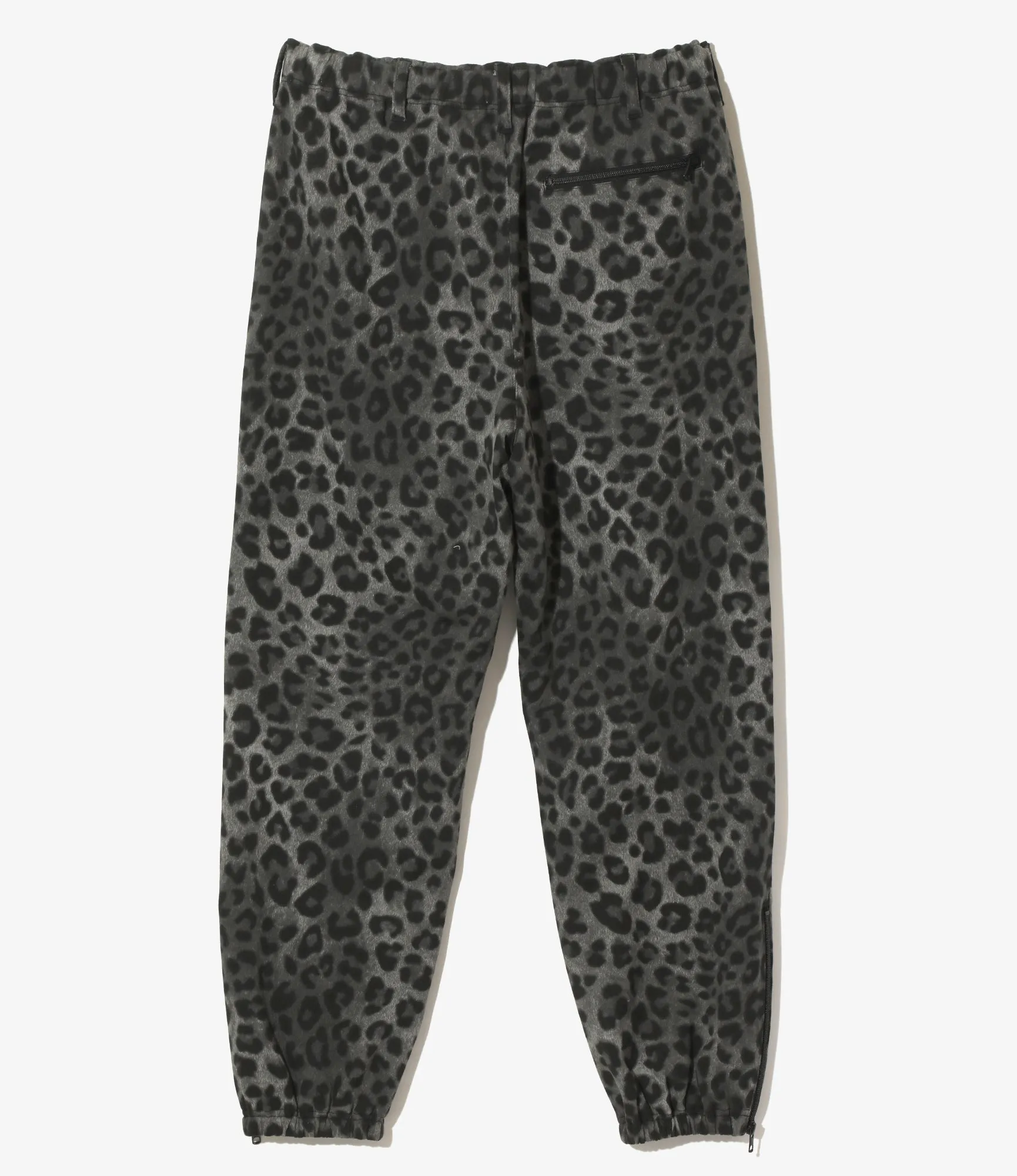 String Sweat Pant- Leopard Printed