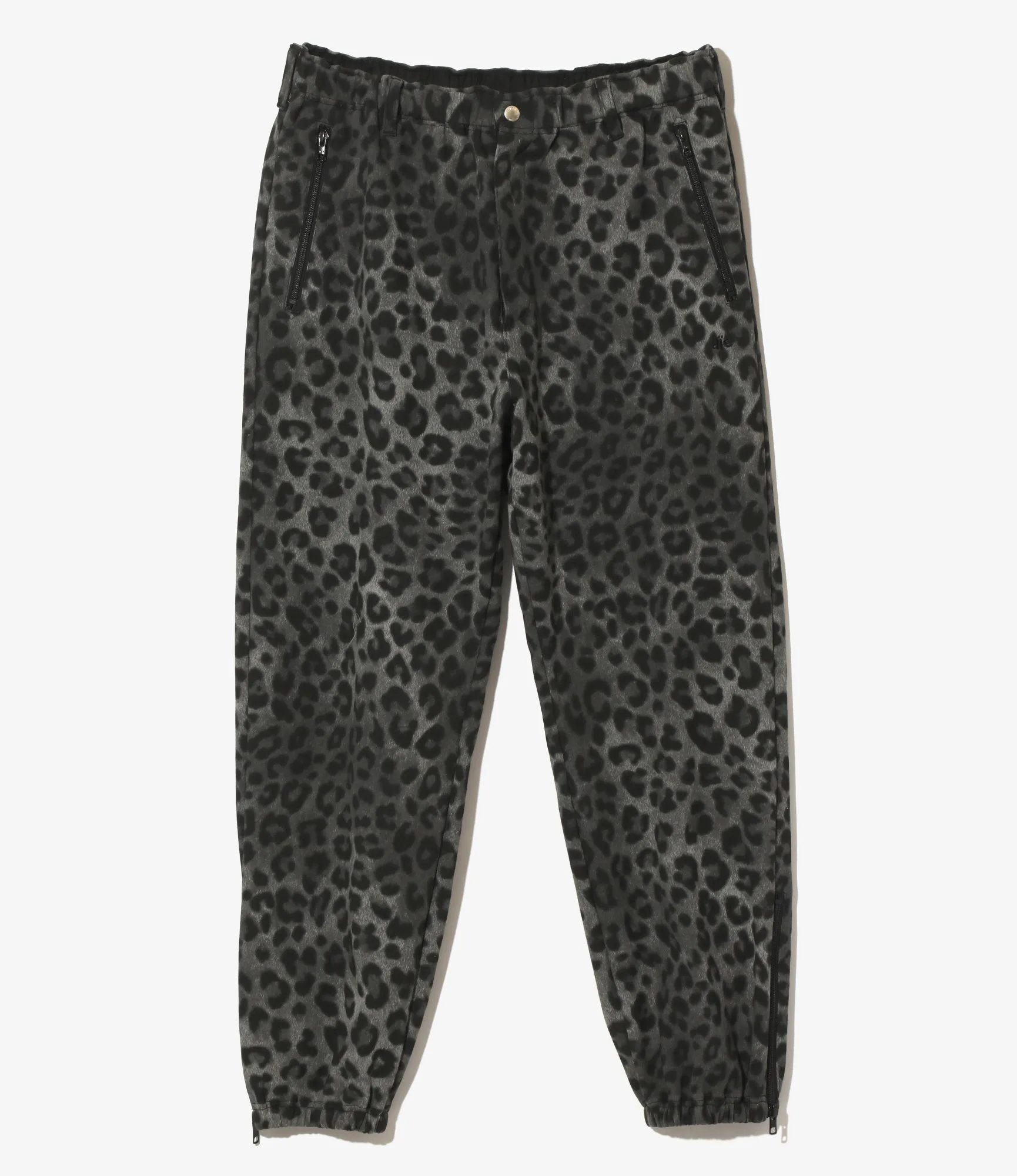 String Sweat Pant- Leopard Printed
