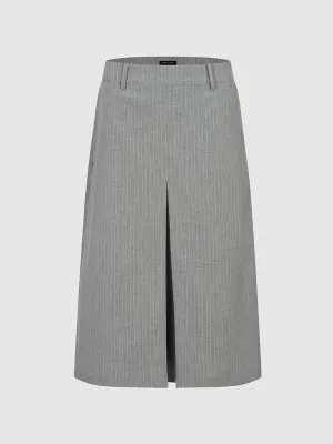 Striped A-Line Skirts
