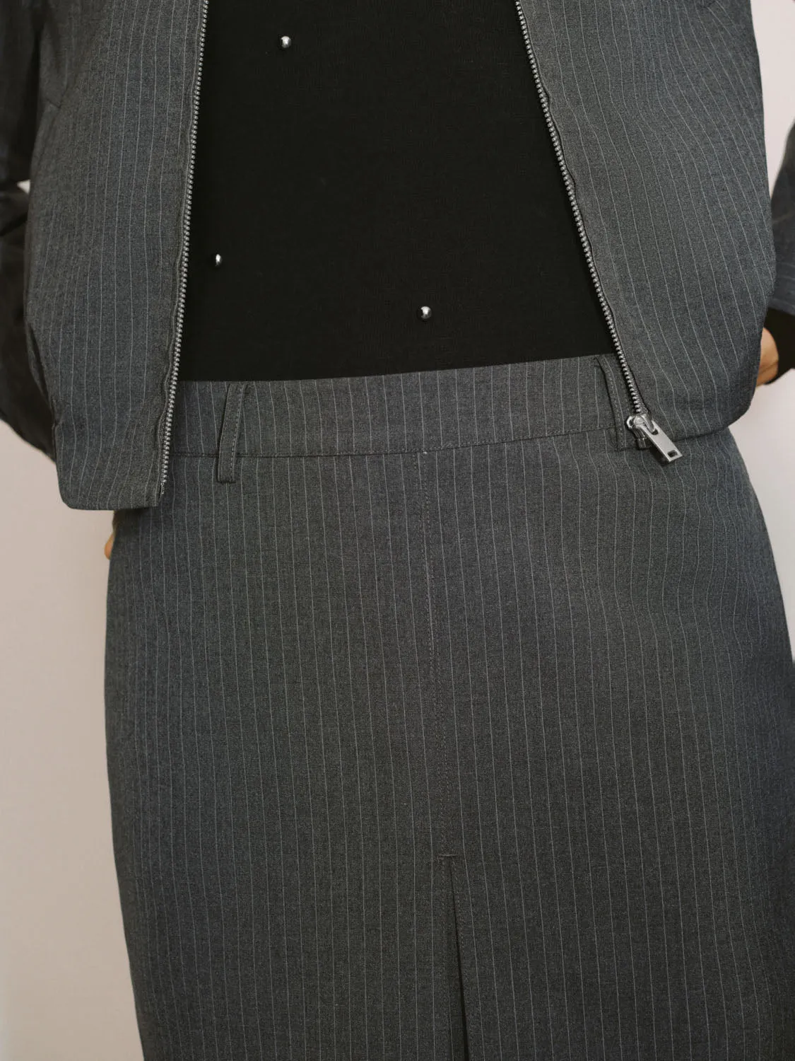 Striped A-Line Skirts