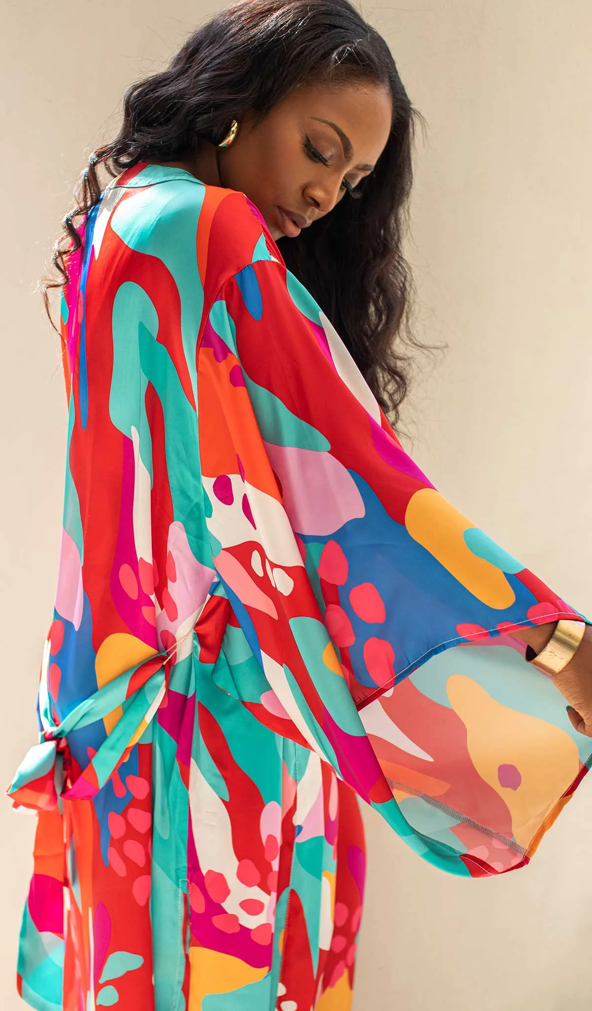 Summer Bliss | Printed Kimono