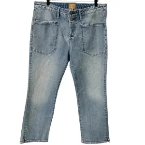 Sundance Women's Driftwood Colette Light wash Cropped Jeans Size 32