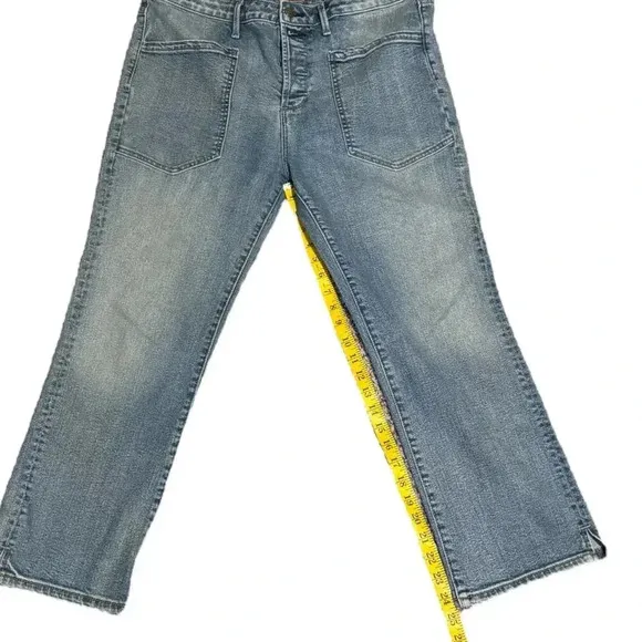 Sundance Women's Driftwood Colette Light wash Cropped Jeans Size 32