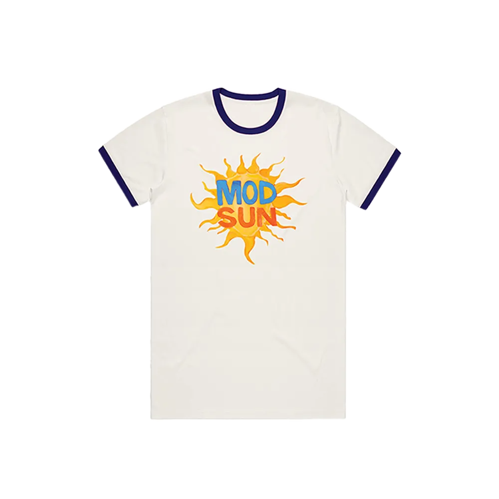 Sunshine Self Portrait Ringer Tee