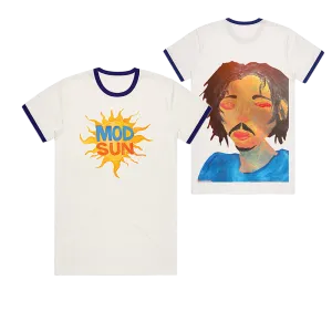 Sunshine Self Portrait Ringer Tee