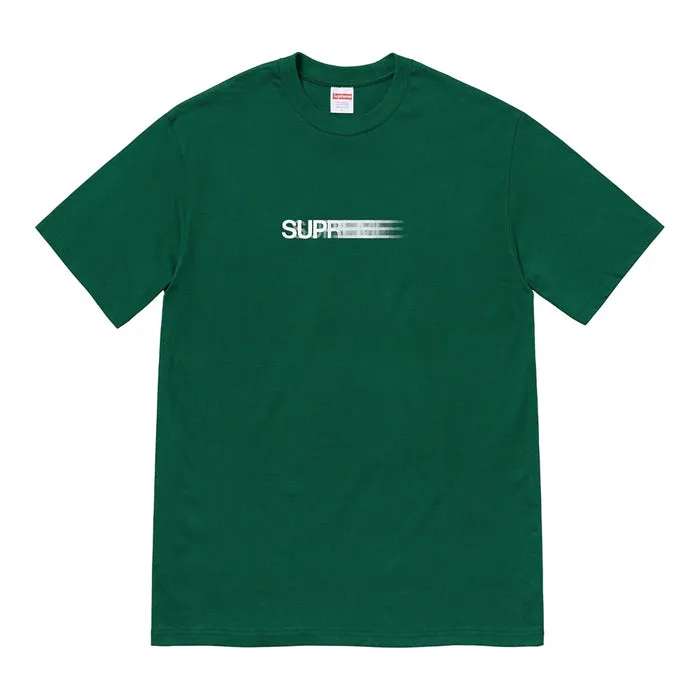 Supreme Motion Logo Tee (SS20)- Dark Green