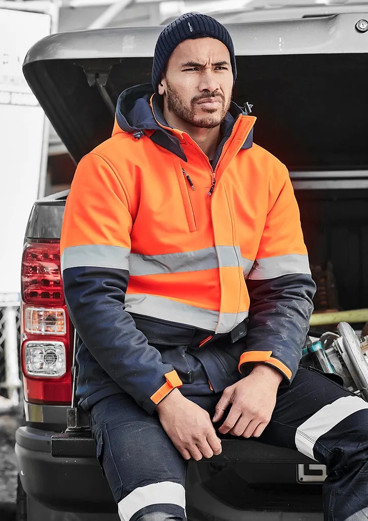 Syzmik Unisex Hi Vis Antarctic Softshell Taped Jacket