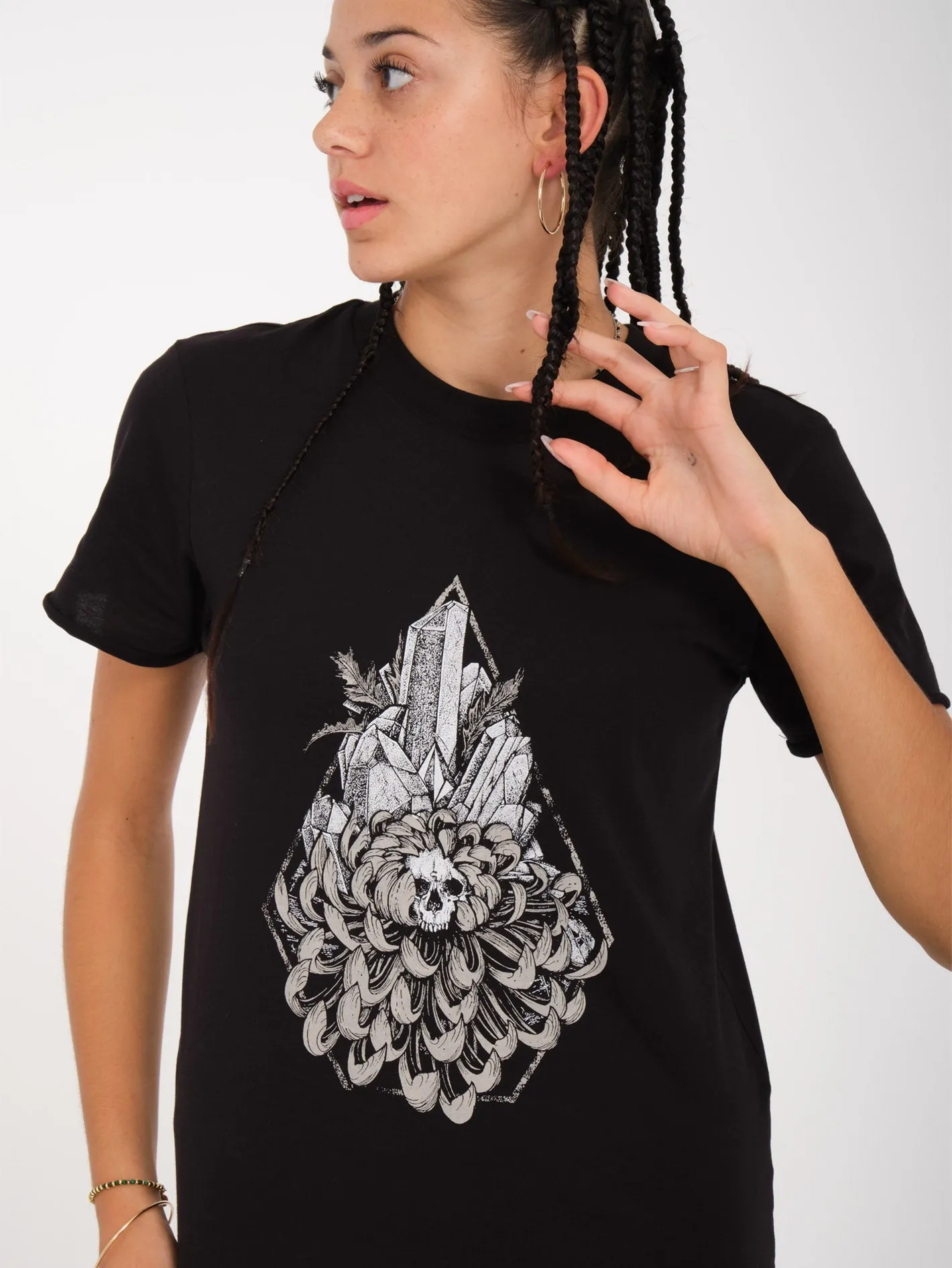 T-shirt Radical Daze - BLACK