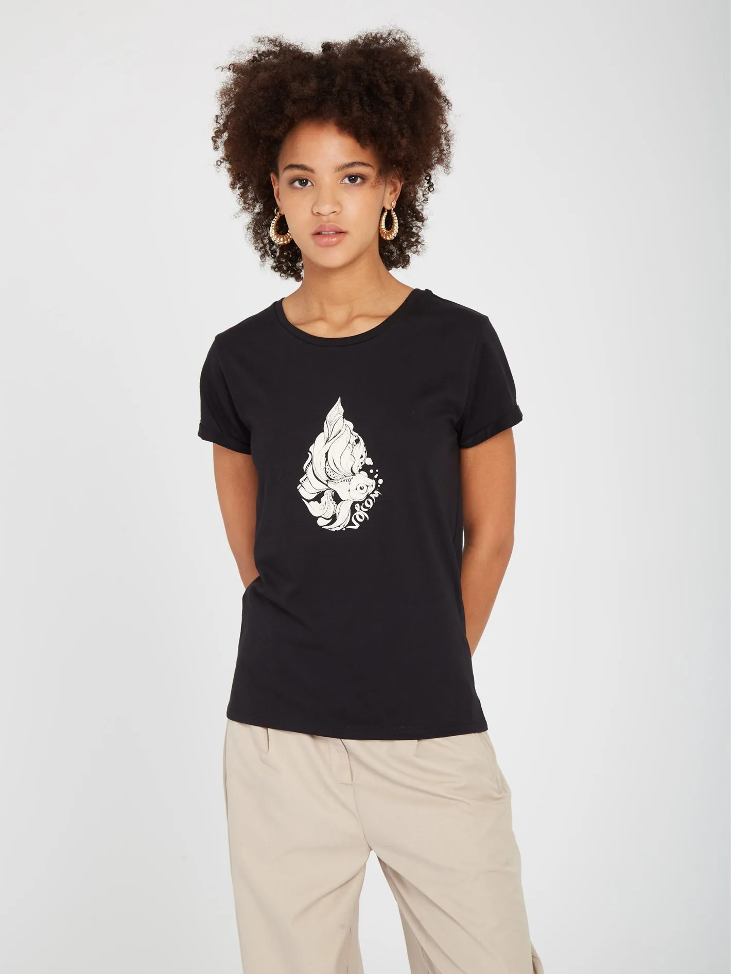 T-shirt Radical Daze - BLACK