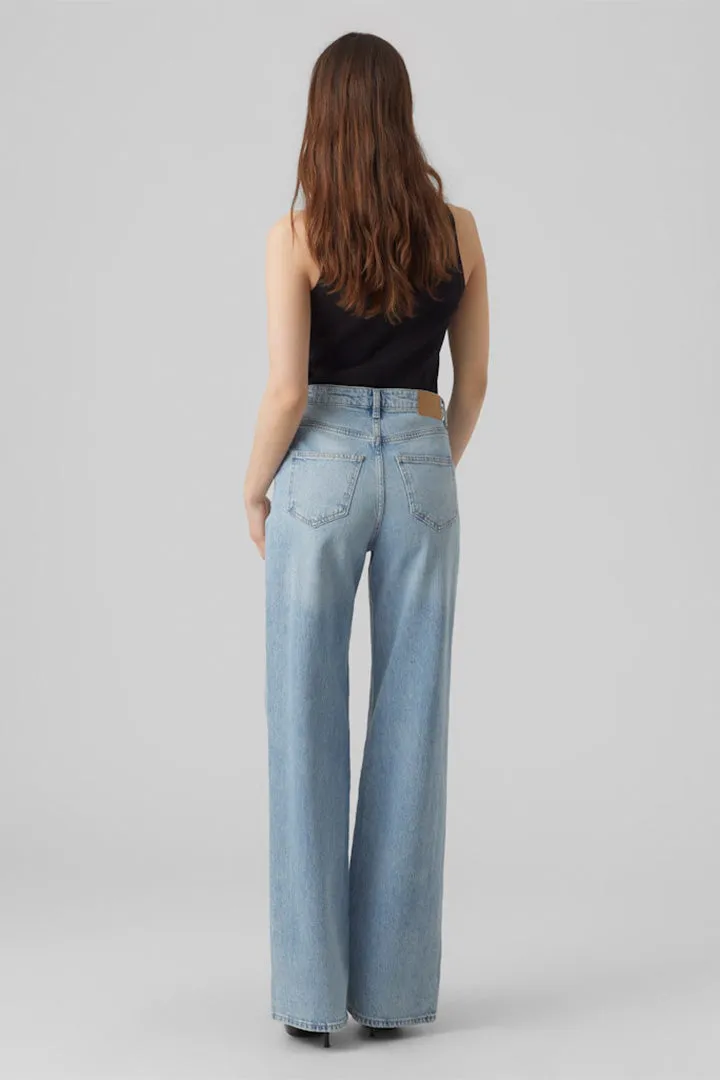 Tessa High Rise Wide Leg Jeans