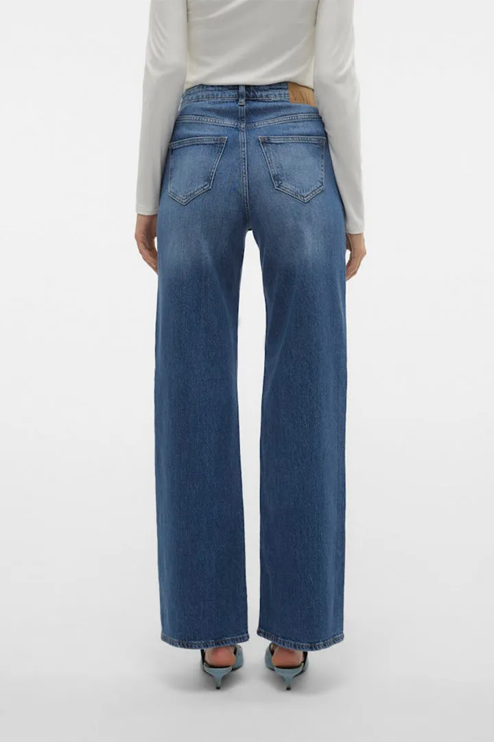 Tessa High Rise Wide Leg Jeans