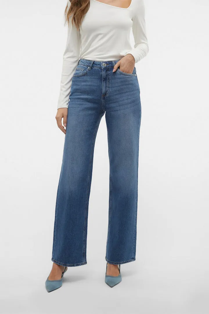 Tessa High Rise Wide Leg Jeans