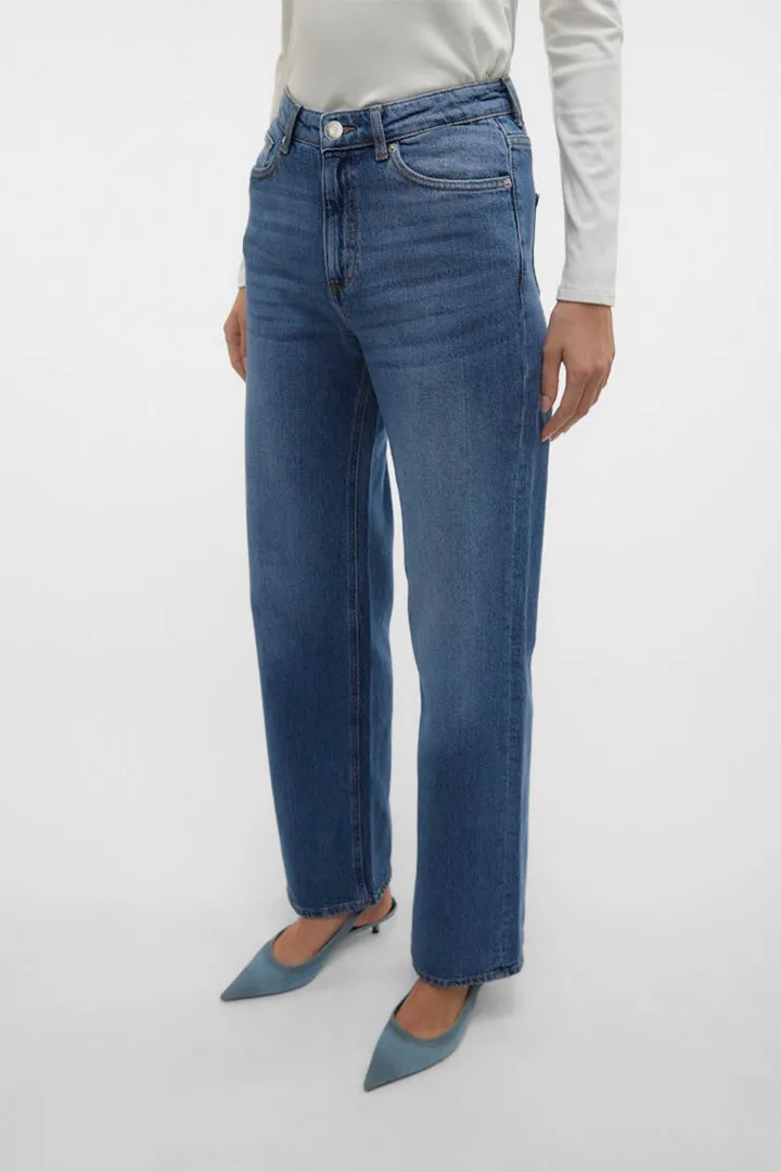 Tessa High Rise Wide Leg Jeans