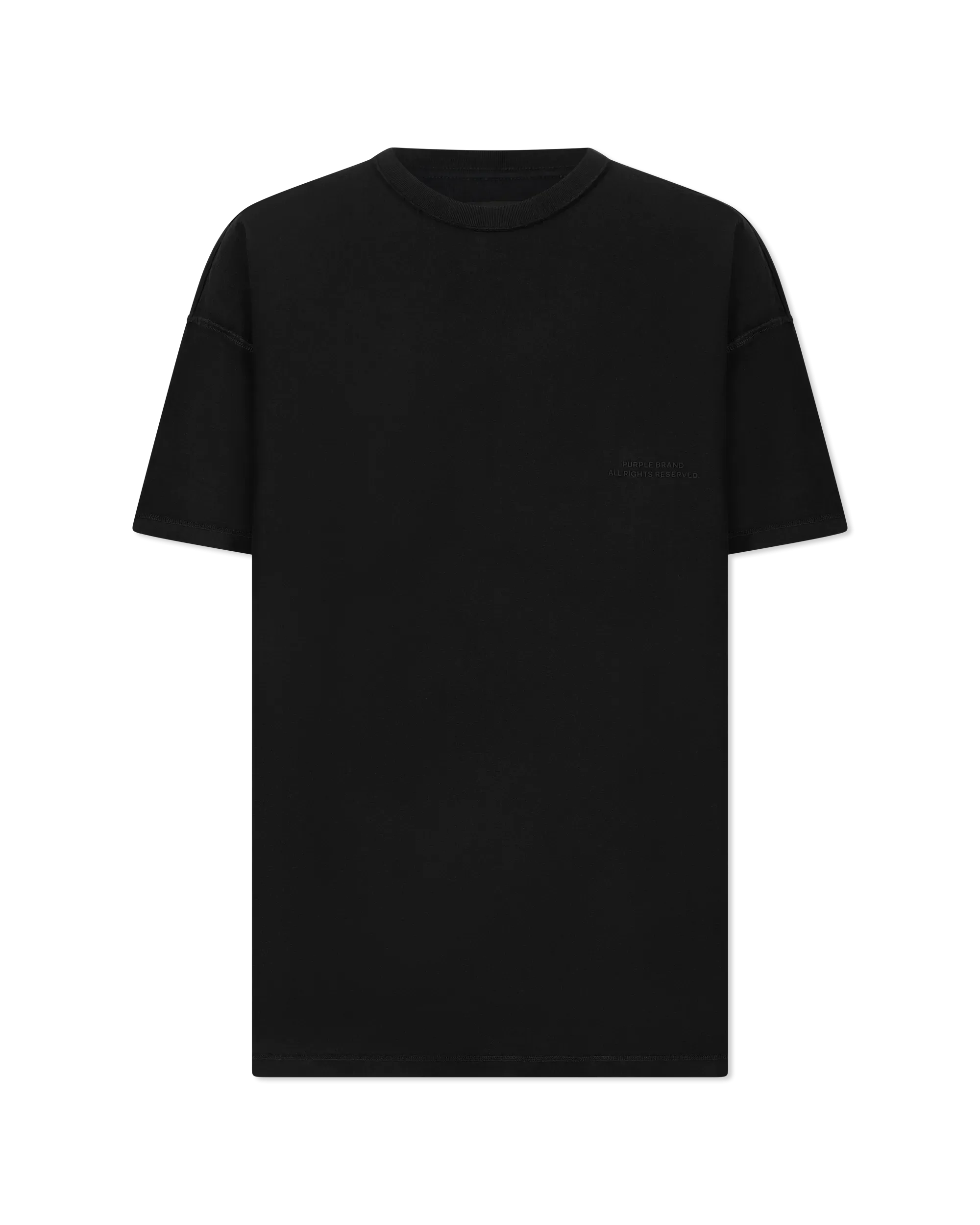 Textured Inside-Out T-Shirt