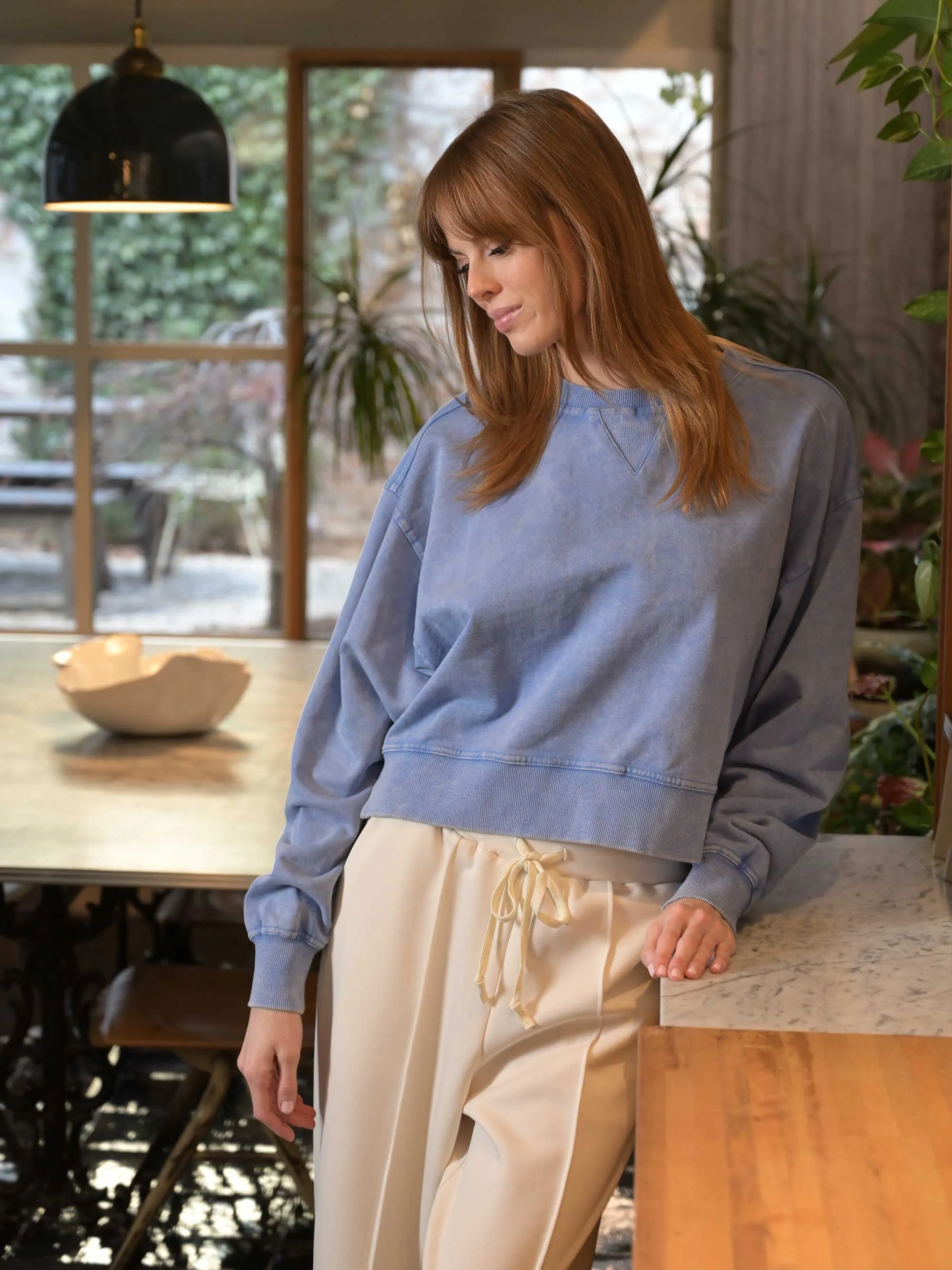 The Salt Air Sweatshirt - Blue