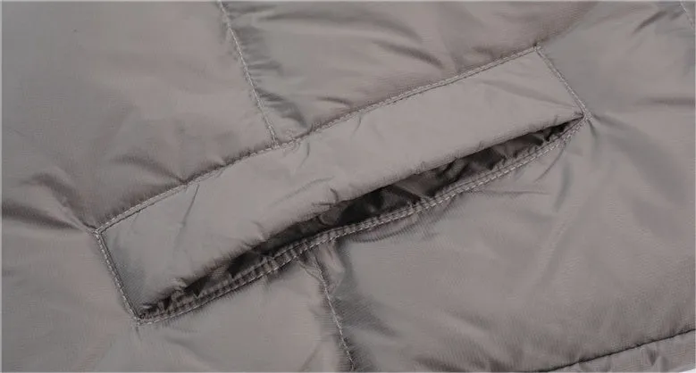 Thickened Quilted Puffer Vest for Men's Casual Wear
