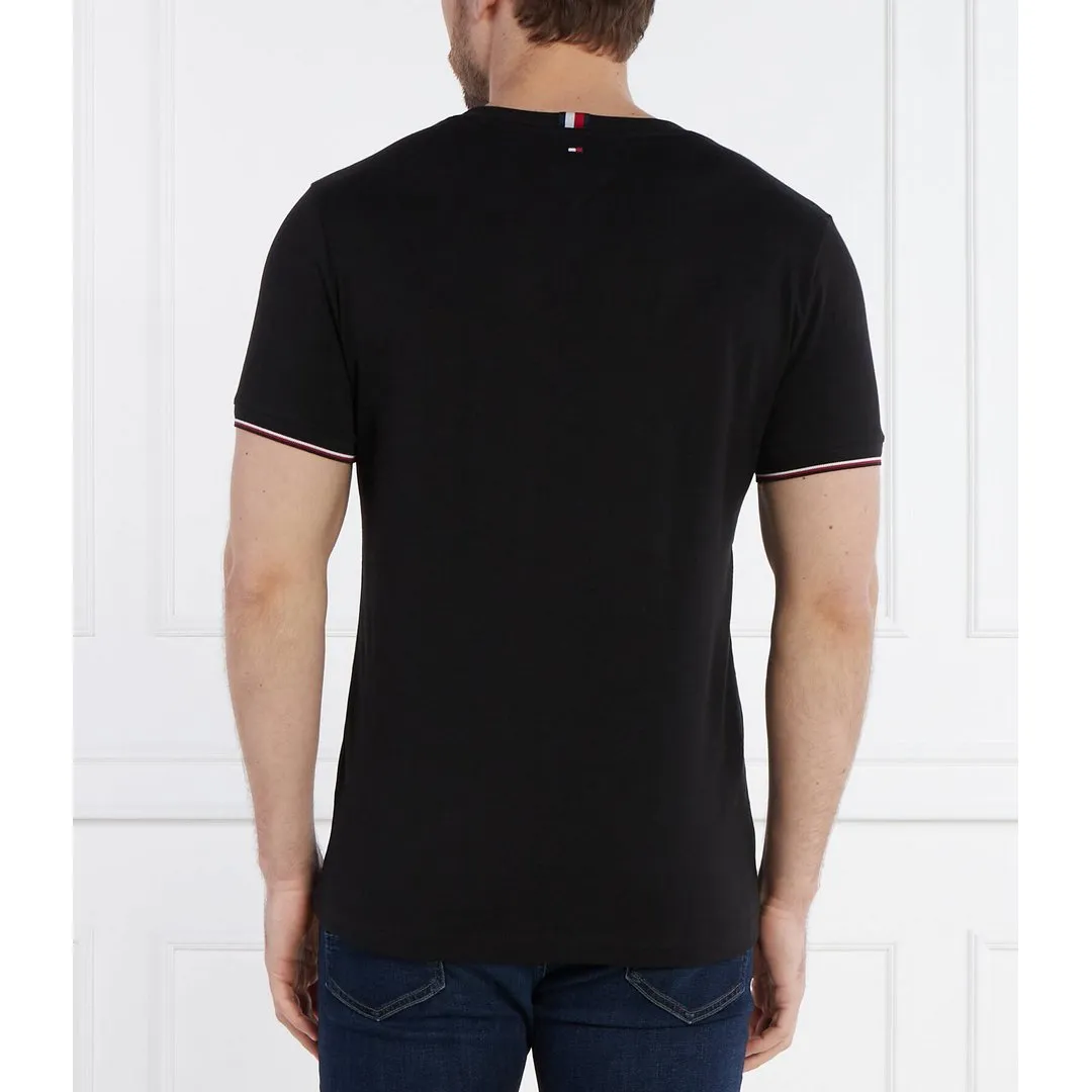 Tommy Logo Tipped Tee