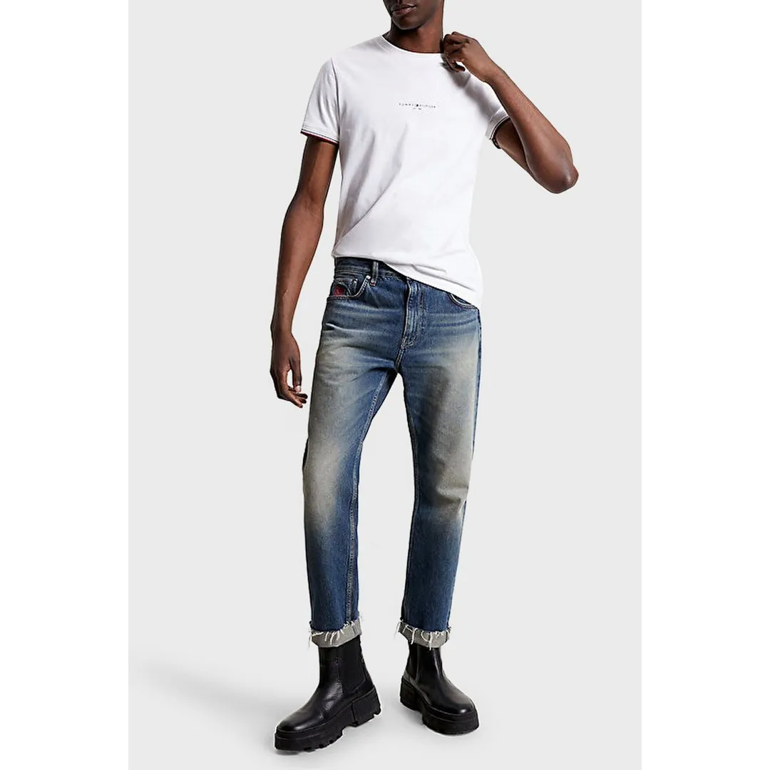 Tommy Logo Tipped Tee