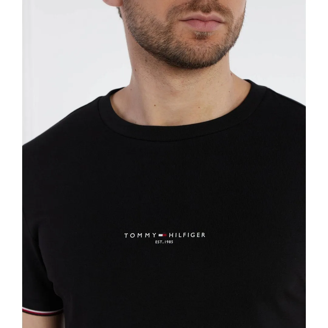 Tommy Logo Tipped Tee