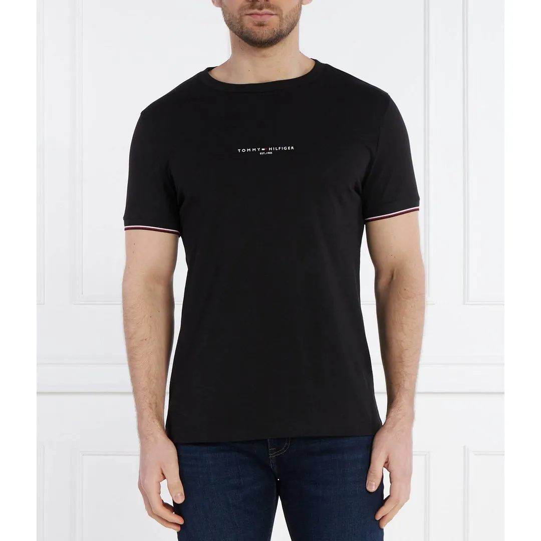 Tommy Logo Tipped Tee