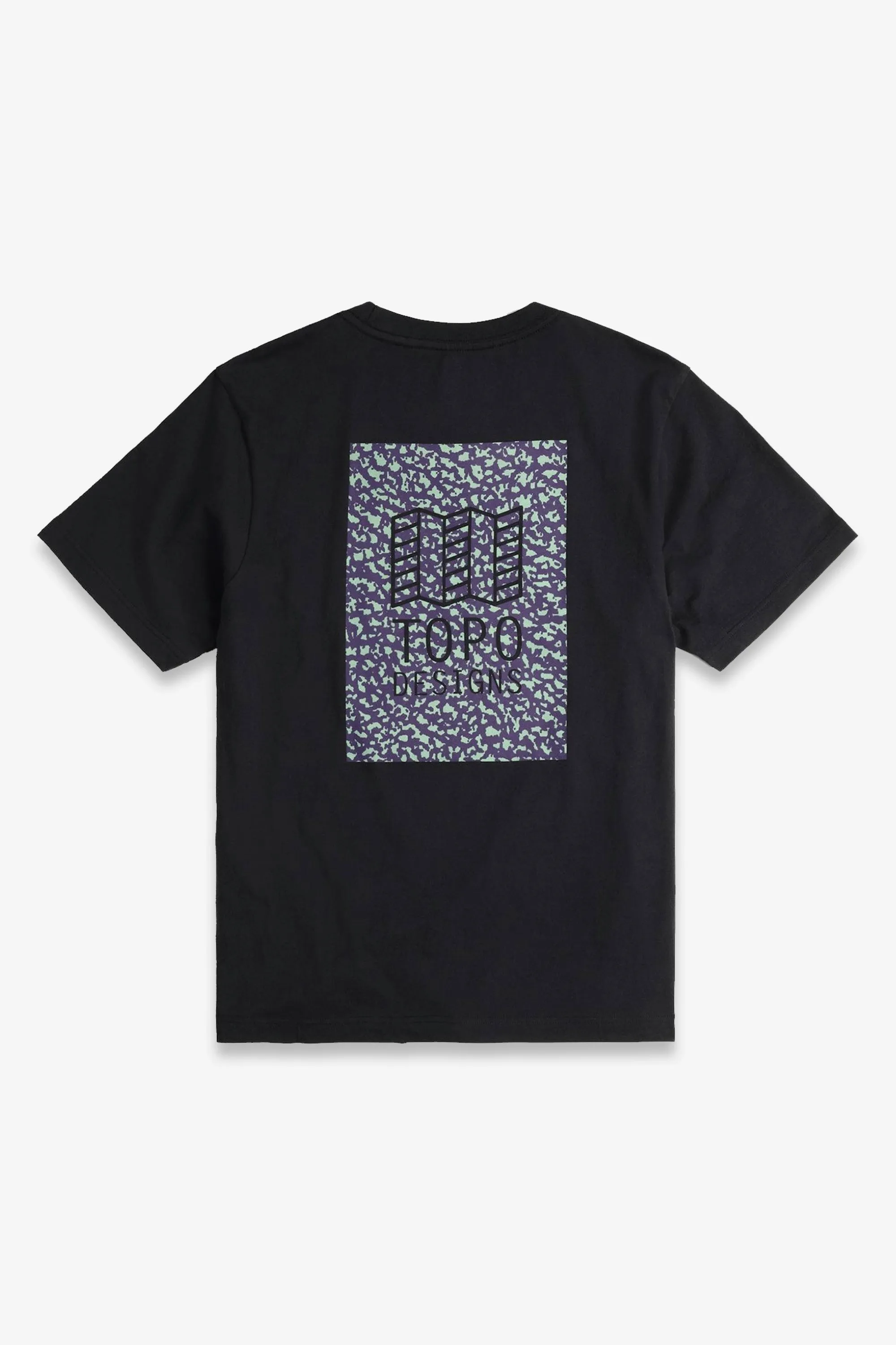 Topo Dry Lake Tee S/S Mens Black