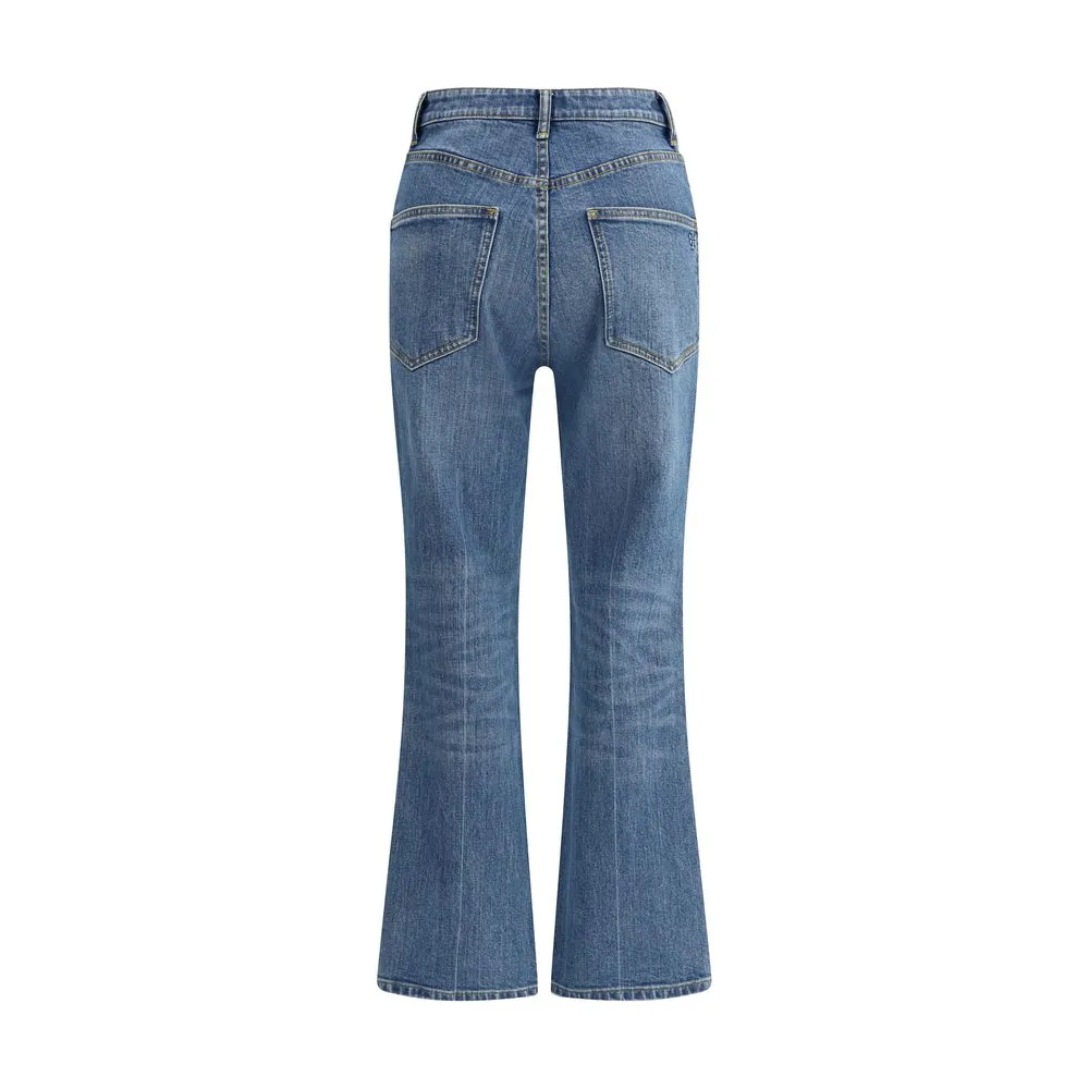 Tory Burch Cropped flare Jeans