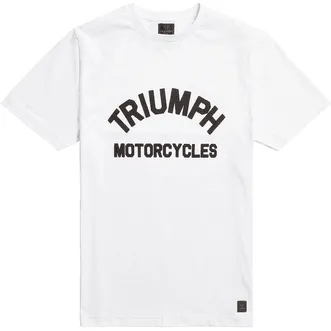 Triumph Burnham Arch Logo T-Shirt - White