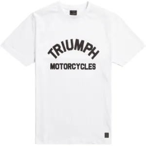 Triumph Burnham Arch Logo T-Shirt - White