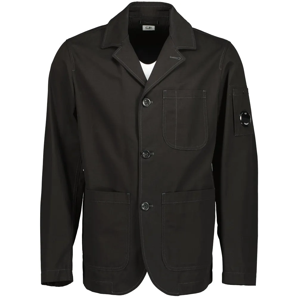 Twill Lens Blazer