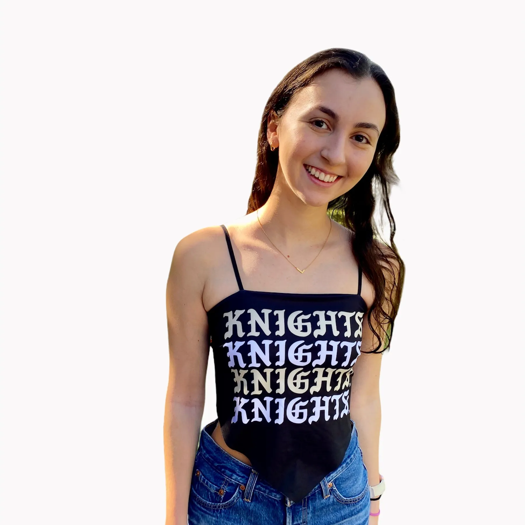 UCF Knights Gothic Bandana Top