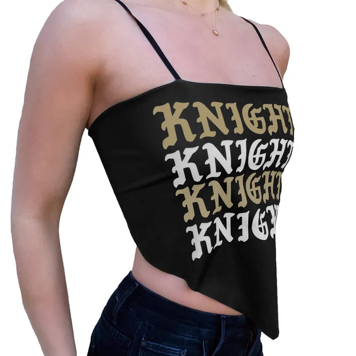 UCF Knights Gothic Bandana Top
