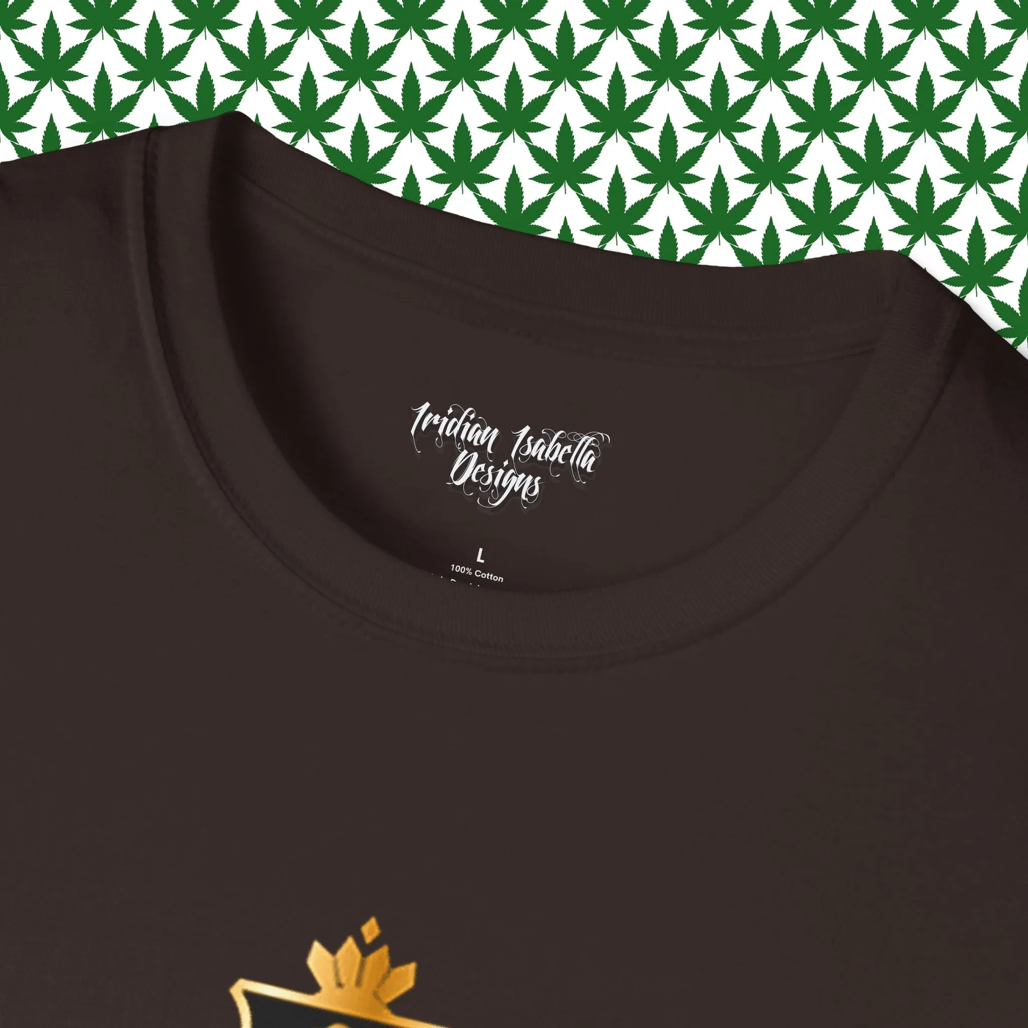 Unisex Dutch Logo Typographical Art Softstyle T-Shirt