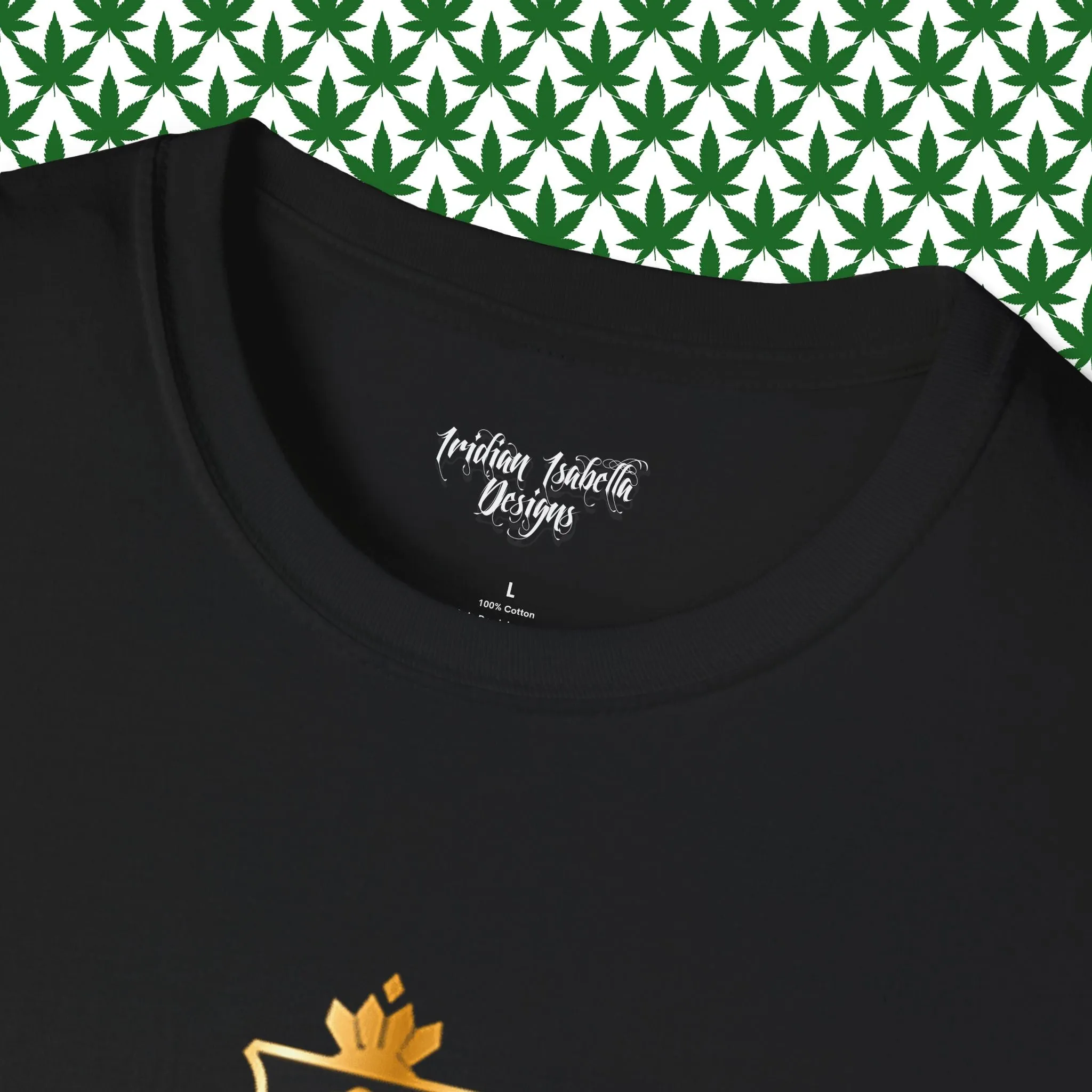 Unisex Dutch Logo Typographical Art Softstyle T-Shirt