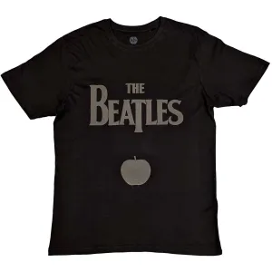 Unisex Hi-Build T-Shirt Drop T Logo & Apple Hi-Build