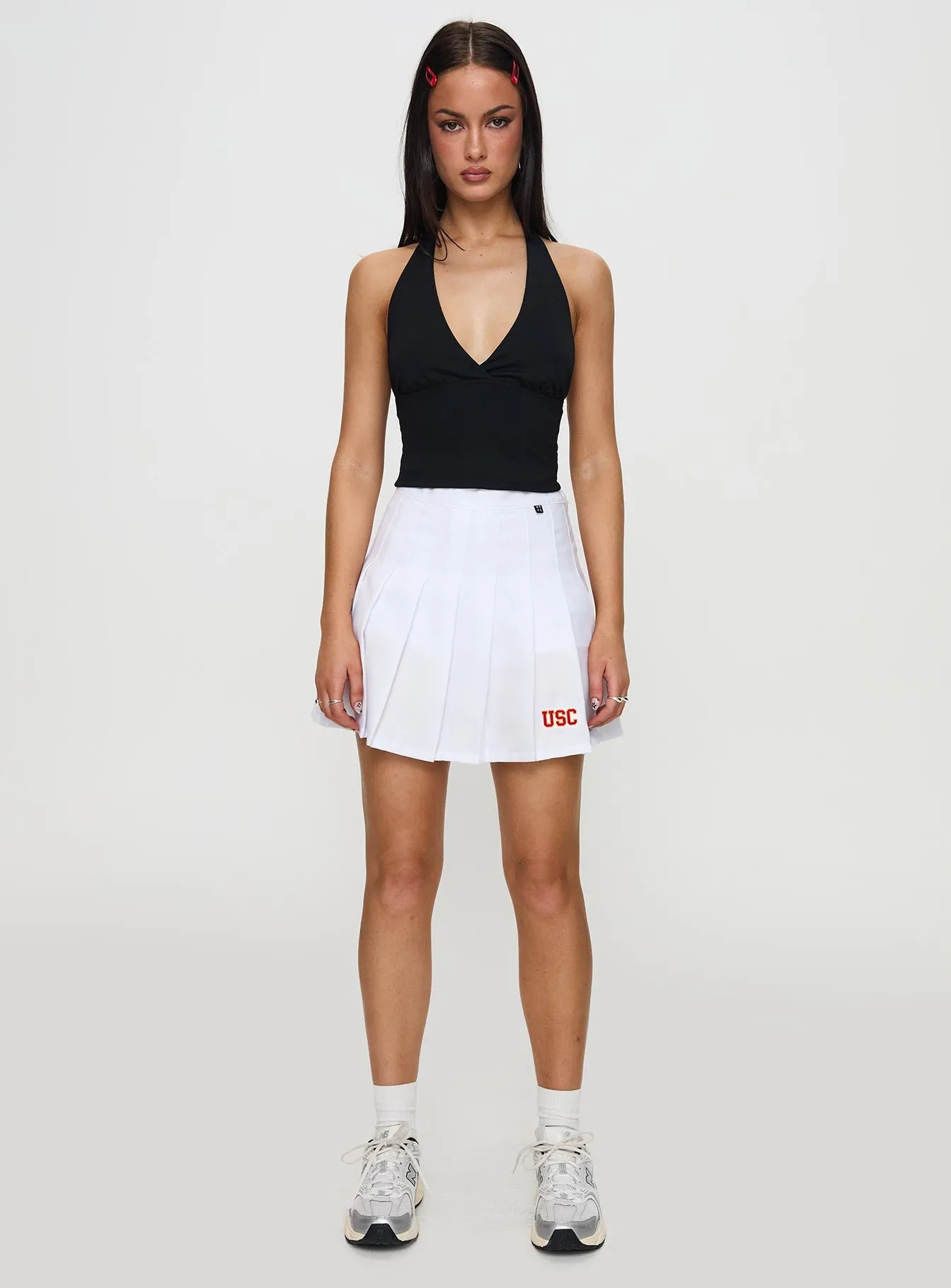 USC Tennis Skort White