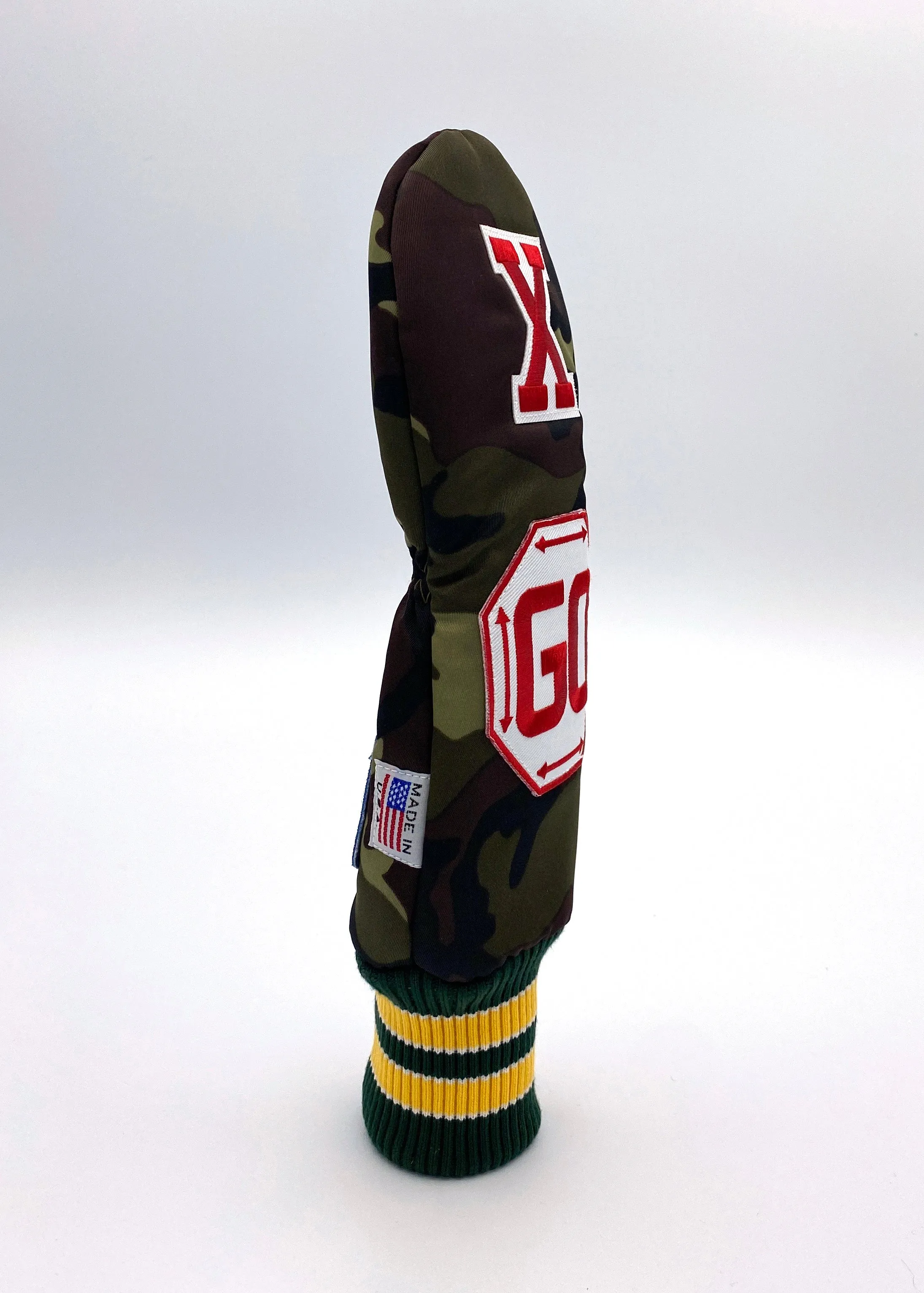 Utility / Hybrid / UT/ Camo Printed Great-Nylon Twill /  Woodland Camo x Red GO x Red X [UTHCM005-WC]