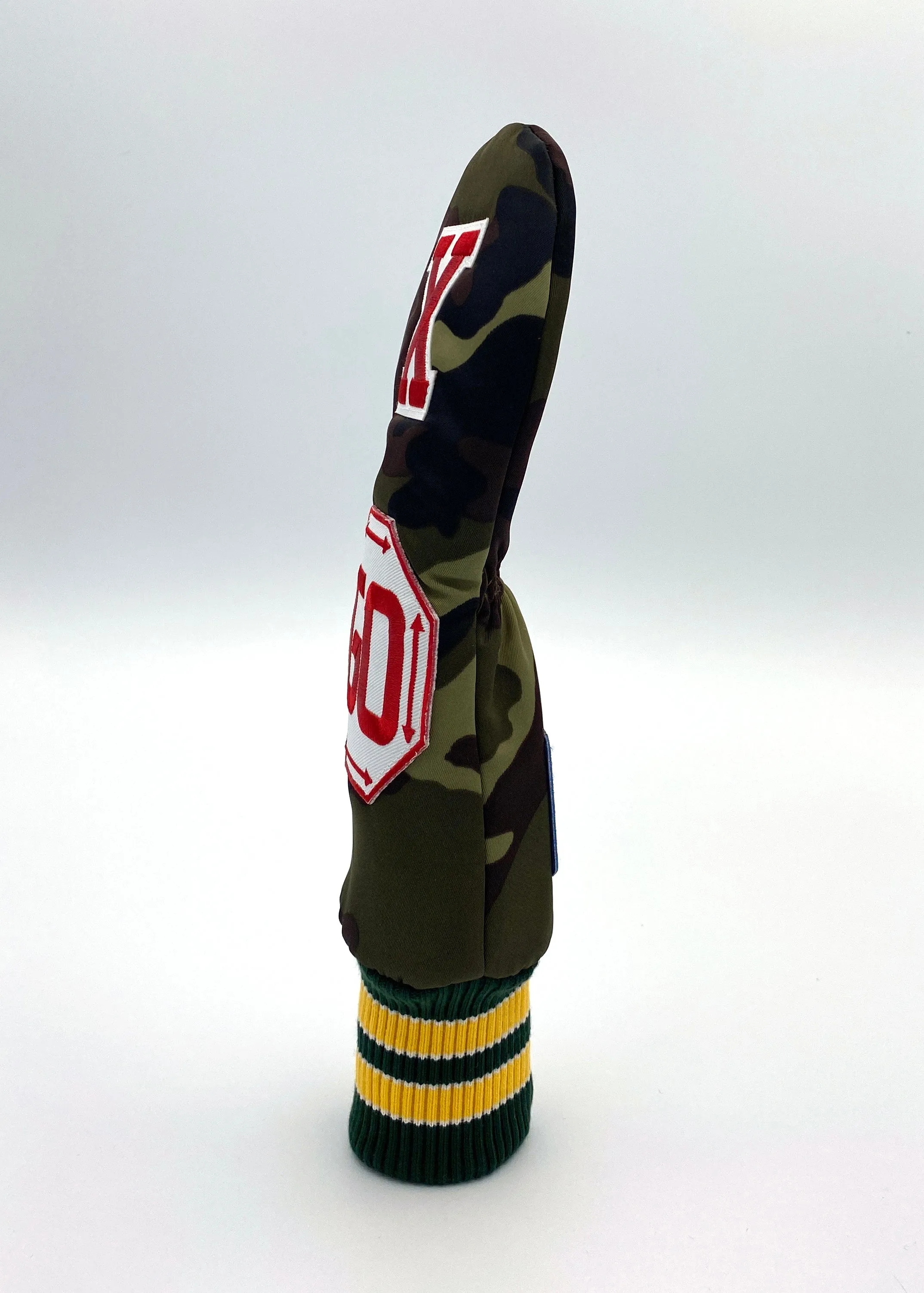 Utility / Hybrid / UT/ Camo Printed Great-Nylon Twill /  Woodland Camo x Red GO x Red X [UTHCM005-WC]
