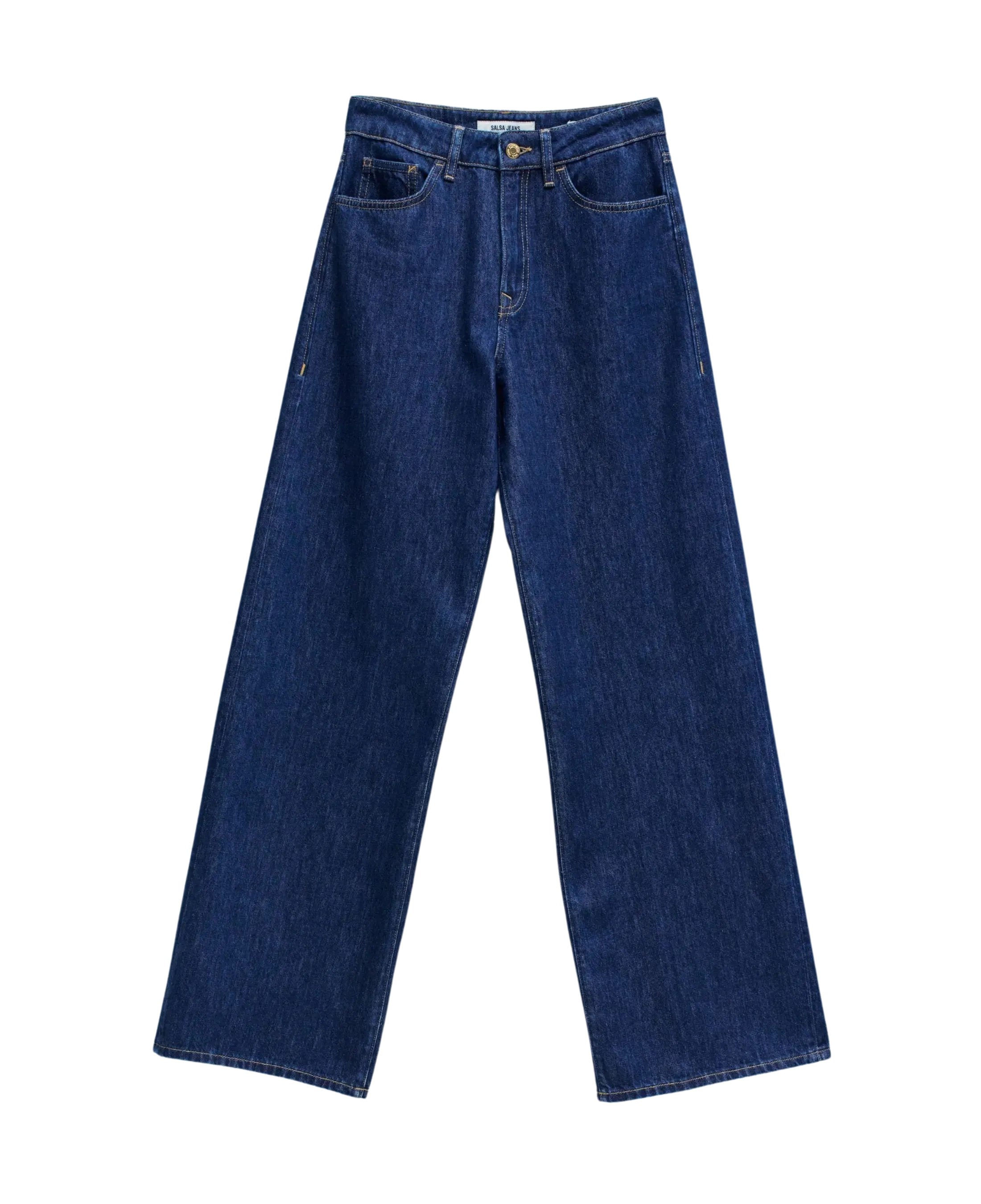 Vaqueros SALSA Wide Leg Azul Oscuros