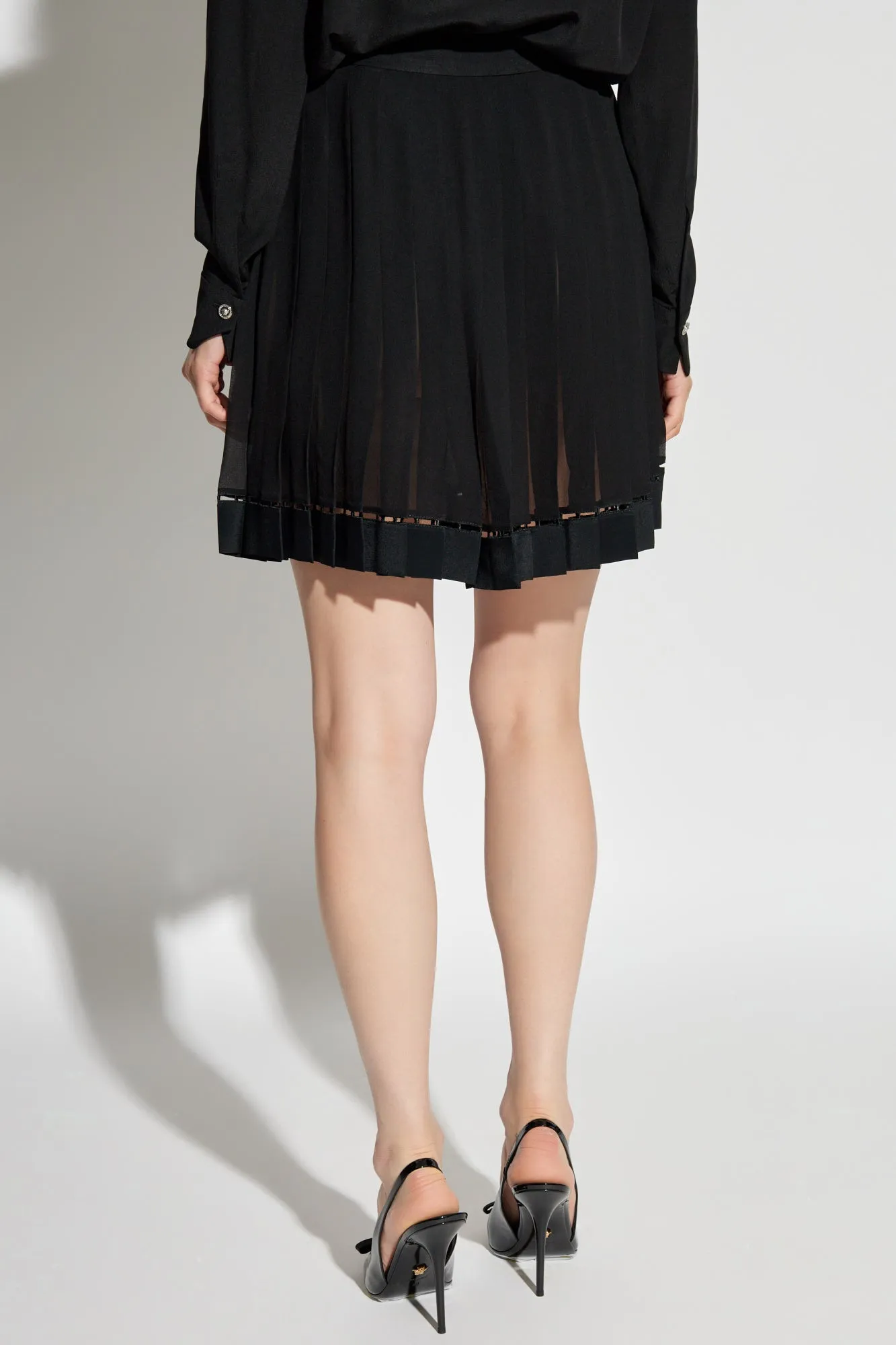Versace Pleated skirt in BLACK - 42