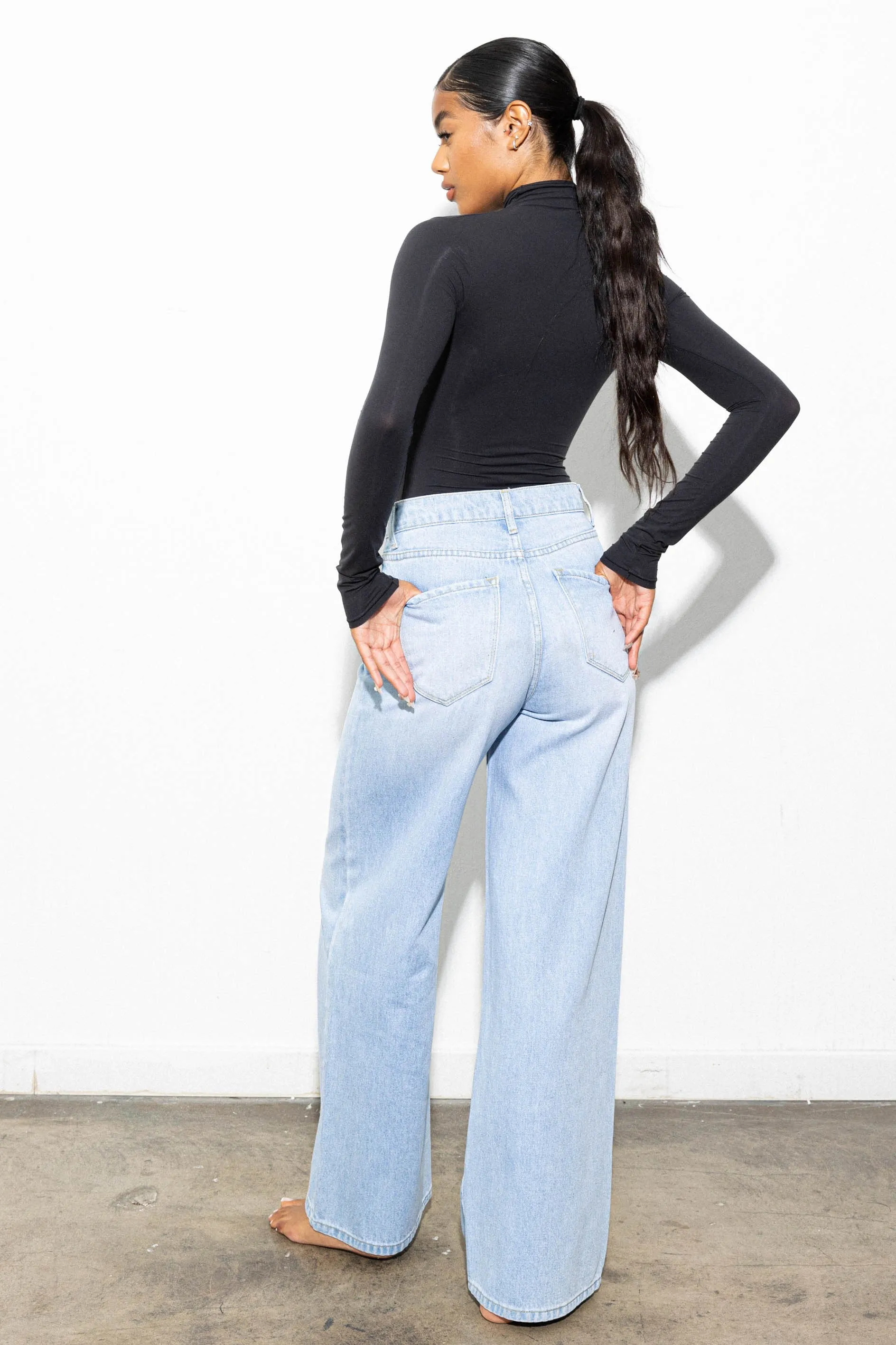 Vibrant HIGH WAISTED WIDE LEG
